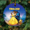 Personalized Beauty And The Beast Ornament, Belle Princess Ornament, Disney Princess Ornament, Girl Christmas Ornament  E1MX39 - 3.jpg