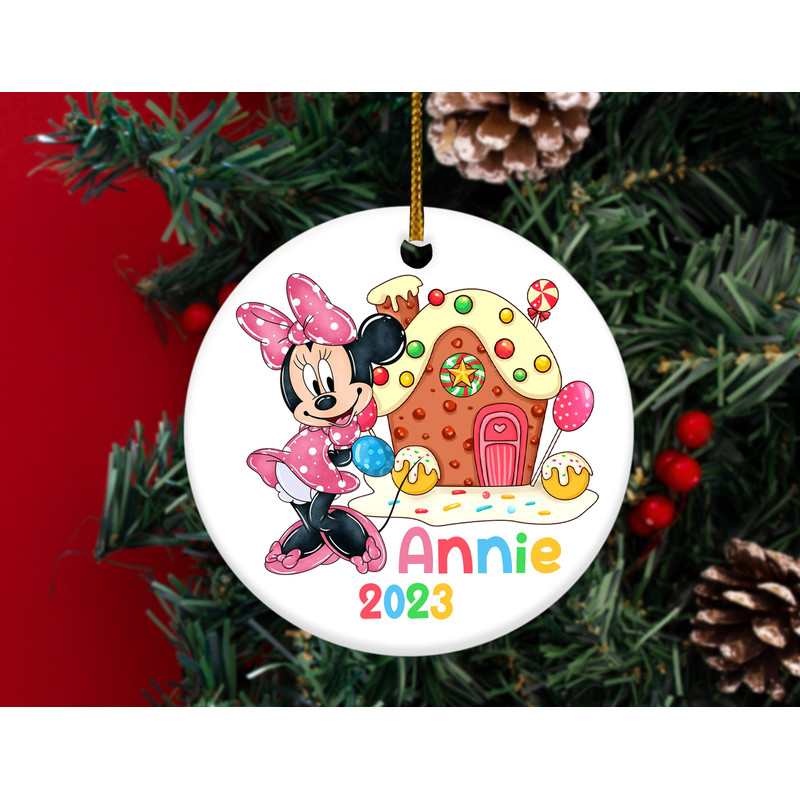 Personalized Christmas Ornament,Kids Ornaments,Gingerbread House Ornament,Disney Christmas Ornament,Custom Ornaments HAPN03 - 1.jpg