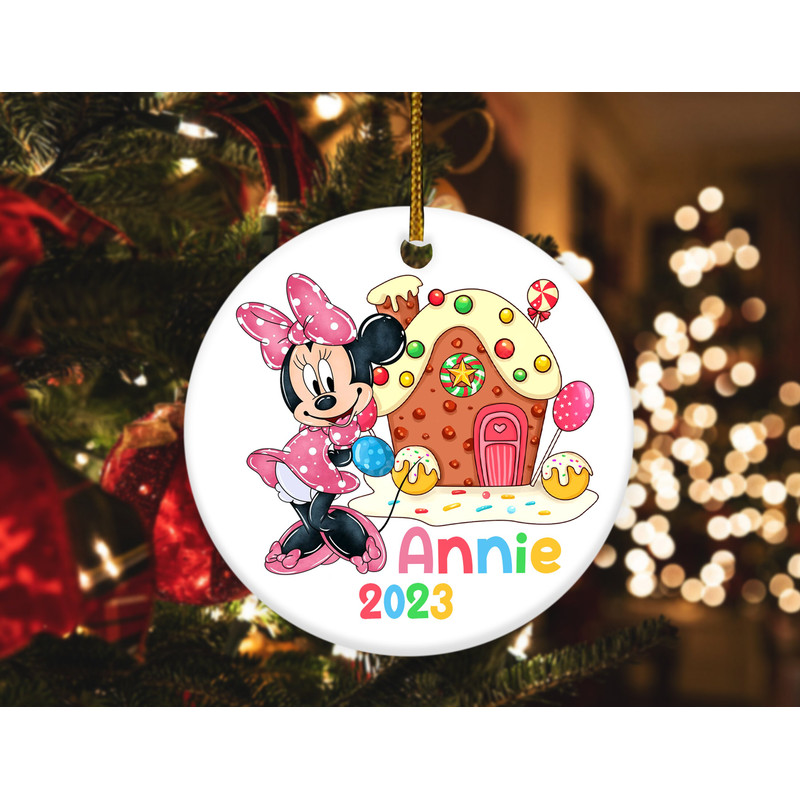 Personalized Christmas Ornament,Kids Ornaments,Gingerbread House Ornament,Disney Christmas Ornament,Custom Ornaments HAPN03 - 3.jpg