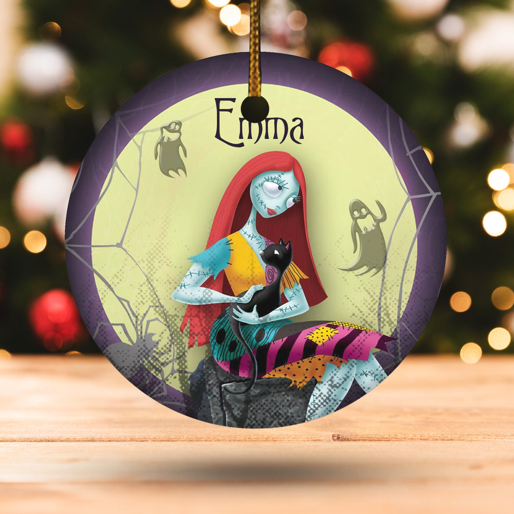 Personalized Christmas SALLY Christmas Tree Ornament, Disney Ornaments, Christmas Gift E1MK33 - 2.jpg