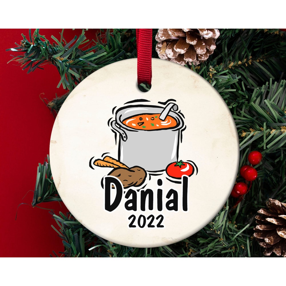 Personalized Cooking Kitchen Christmas Ornament,Christmas Chef Gify,Cooking Lover Gift,Xmas Gift For Cook,Custom Xmas Ornament, H-02122222 - 1.jpg