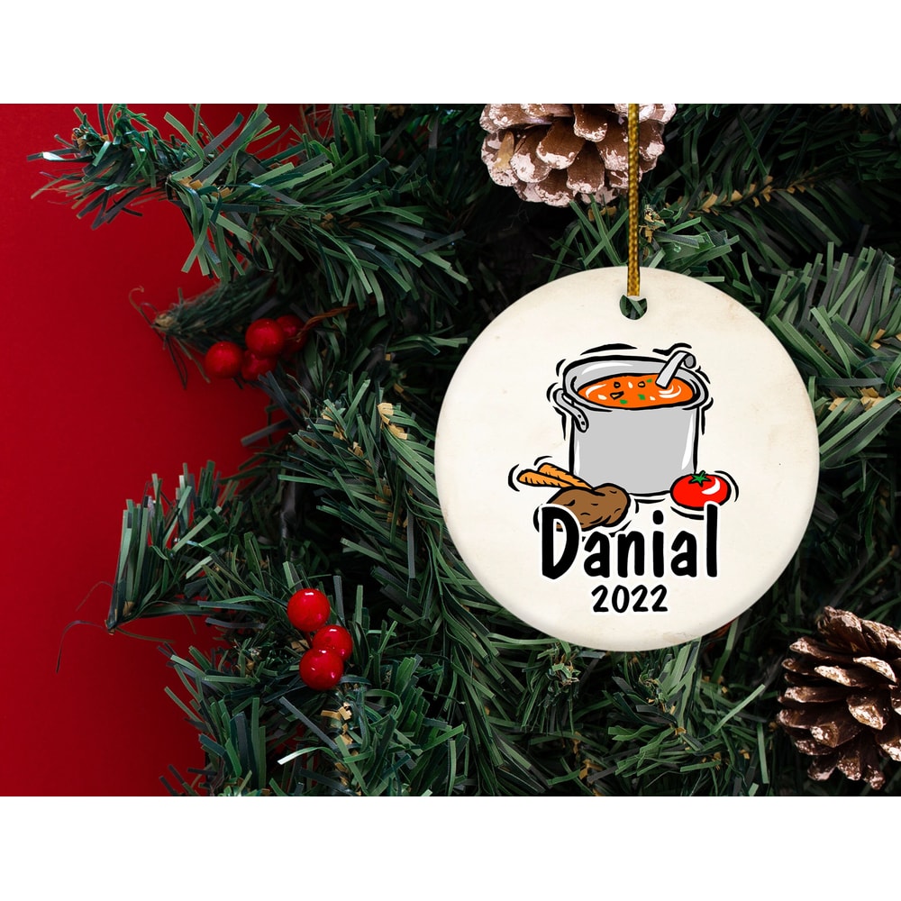 Personalized Cooking Kitchen Christmas Ornament,Christmas Chef Gify,Cooking Lover Gift,Xmas Gift For Cook,Custom Xmas Ornament, H-02122222 - 2.jpg