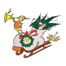 santa grinch sleigh svg, grinch christmas svg, grinch santa svg, grinch clipart, the grinch svg, digital download