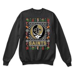 New Orleans Saints x Grateful Dead Christmas Ugly Sweater