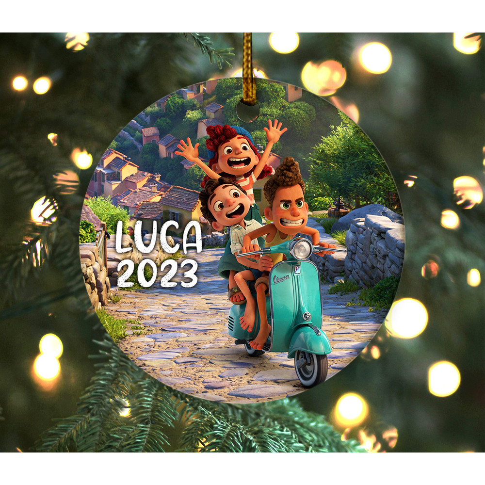 Personalized Luca Christmas 2023 Ornament, Luca and Friends 2023 Ornament, Luca Ornament, Christmas 2023 OFWJ41 - 3.jpg