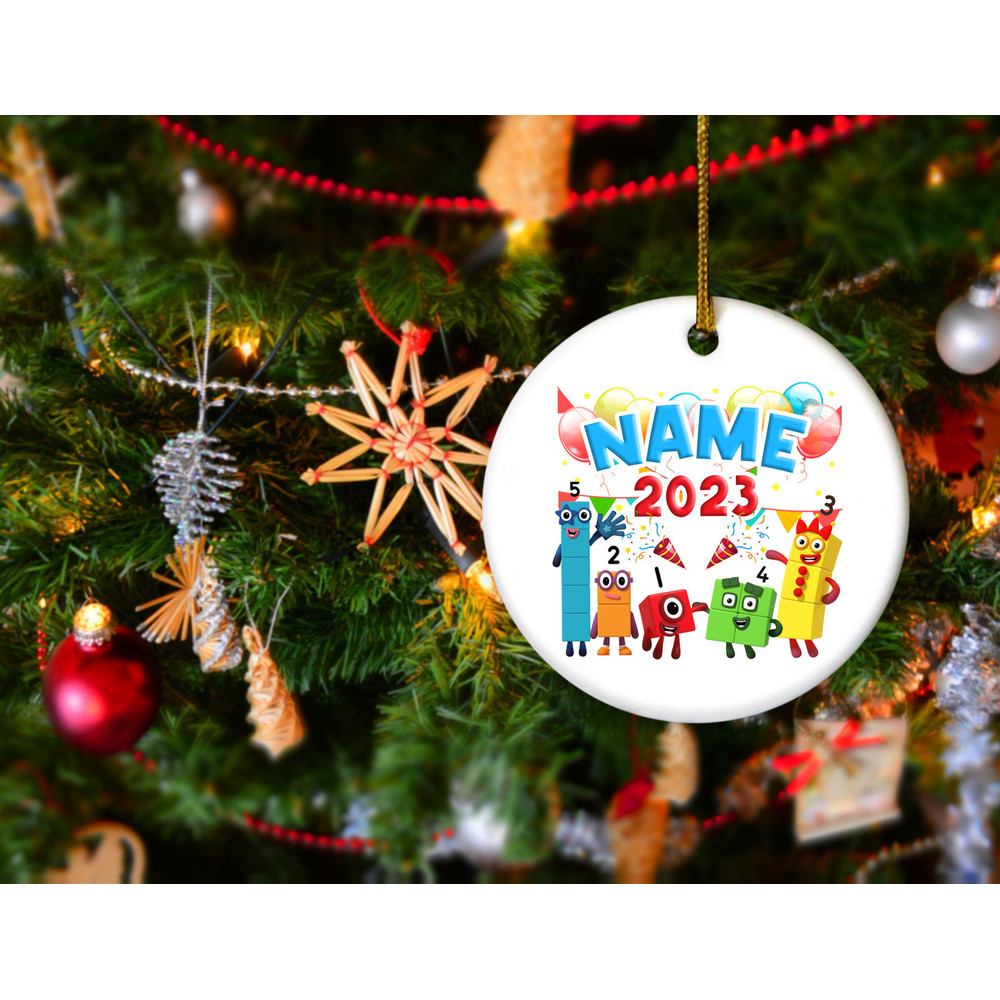 Personalized Numberblocks Ornament,Numberblocks Christmas Ornament,Number Blocks Characters Ornament,Kids Ornament H-28122253 - 2.jpg