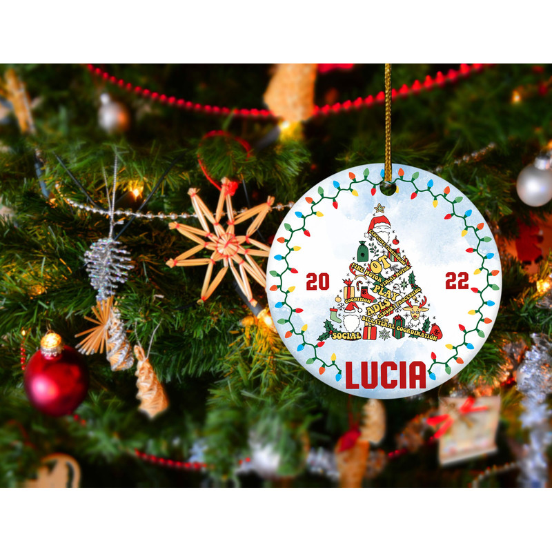 Personalized Occupational Therapy Ornament,OT Christmas Ornament,Occupational Therapy Gift,Appreciation Gift,OT Ornament Decor - 2.jpg