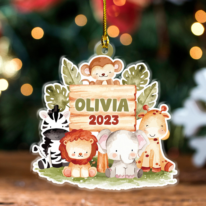 Personalized Olaf OrnamentFrozen OrnamentDisney Christmas OrnamentSnowman Christmas OrnamentKid Christmas Ornament OFXY30 - 2.jpg