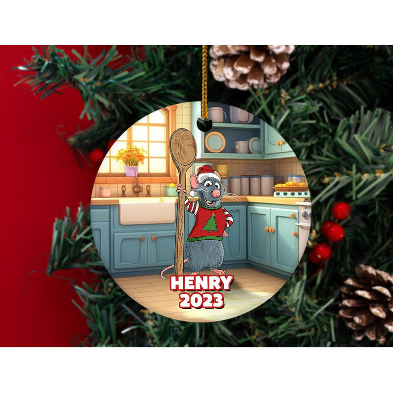 Personalized Ratatouille Ornament,Ratatouille Christmas Ornament,Ratatouille 2023 Gift,Cartoon Ornament Gift HAQF20 - 1.jpg