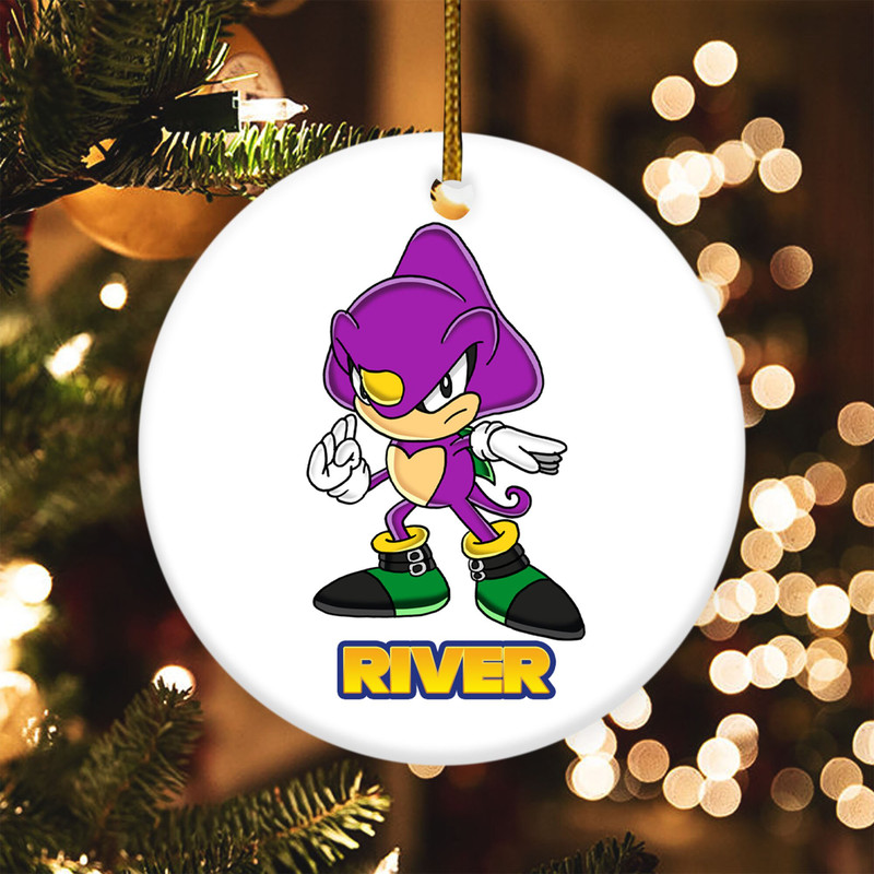 Personalized Sonic Christmas 2023 Ornament,Sonic The Hedgehog Ornament,Sonic And Friends,Custom Kids Christmas 2023 Ornament HAO401 - 1.jpg