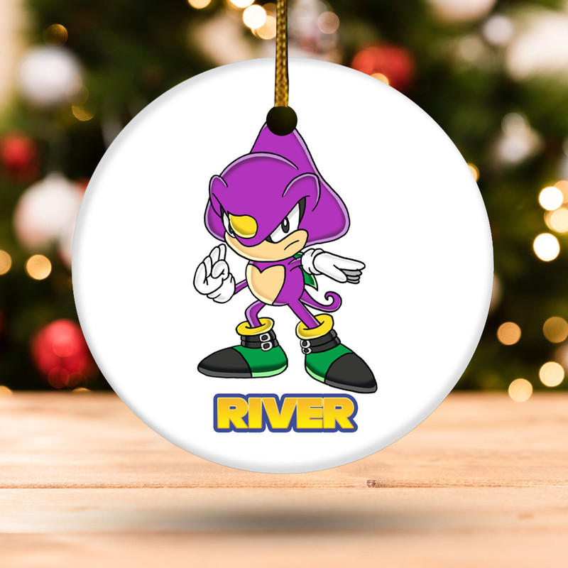 Personalized Sonic Christmas 2023 Ornament,Sonic The Hedgehog Ornament,Sonic And Friends,Custom Kids Christmas 2023 Ornament HAO401 - 2.jpg
