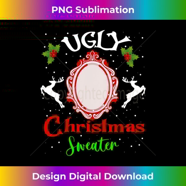 VI-20231125-9680_Funny Ugly Christmas Sweater With Mirror Santa Xmas Holiday Long Sleeve 2013.jpg