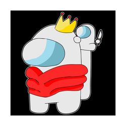 white queen among us svg, trending svg, among us svg, among us game, crewmates svg, among us meme, impostor svg, imposte