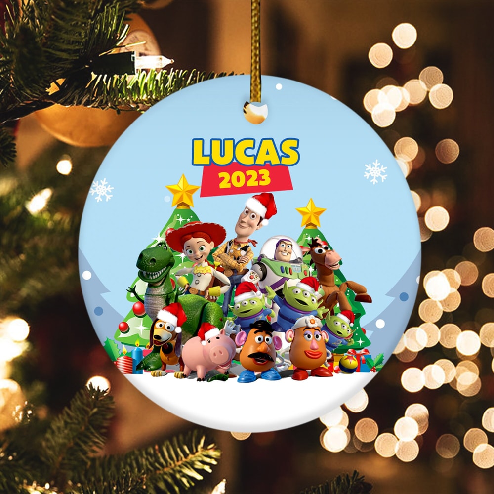 Personalized Toy Story Christmas Ornaments, Toy Story Ornaments, Tree Decor Christmas Gift, Toy Story Family Ornament E-29112293 - 3.jpg