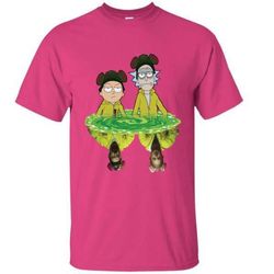 rick and morty walter jesse breaking bad funny gift t-shirt