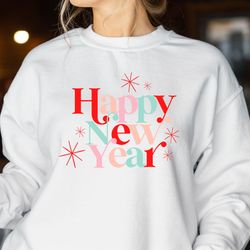 2023 happy new year sweater, cheers to the new year sweatshirt, happy new year gift, new years hoodie, 2023 christmas, h