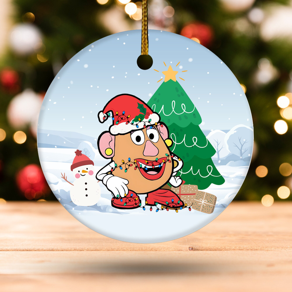 Santa Mr and Mrs Potato Head Christmas Disney, Toy Story Ornament, Ornament, Disneyland Ornament, Couple Matching Ornament E1MB38 - 2.jpg