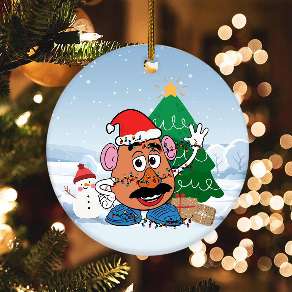 Santa Mr and Mrs Potato Head Christmas Disney, Toy Story Ornament, Ornament, Disneyland Ornament, Couple Matching Ornament E1MB38 - 3.jpg