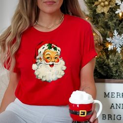 christmas santa shirt, santa claus shirt, xmas holiday gifts, santa shirt, secret santa shirts, winter tee, christmas fa