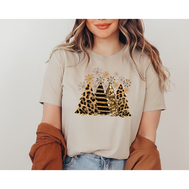 Christmas Shirt, Christmas Tree Shirt, Christmas Buffalo Plaid Shirt, Christmas Leopard Shirt, Leopard Tree Shirt, Merry Christmas Shirt.jpg