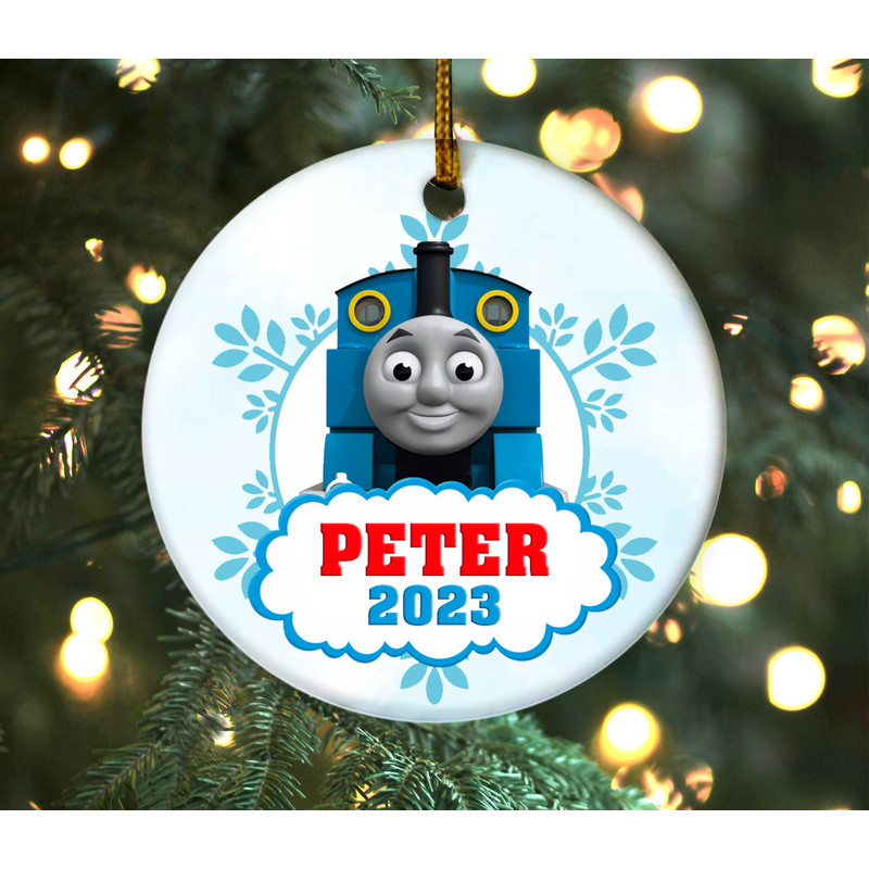 Thomas Train OrnamentThomas Train Christmas Ornament2023 Christmas OrnamentOrnamentPersonalized OrnamentThomas Train Birthday OFW116 - 3.jpg