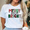 Christmas Shirt, Merry And Bright Shirt, Plaid Merry&Bright Shirt, Christmas Family Leopard Shirt, Buffalo Plaid Merry, Gift For Christmas.jpg