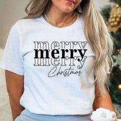 christmas shirt, merry merry christmas shirt, christmas t-shirt, unisex shirt, for women christmas shirt, merry christma