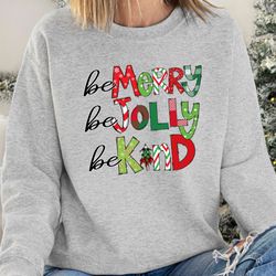 christmas sweater, teacher christmas sweater, christmas teacher sweatshirt, be kind sweater, teacher holiday hoodie, chr