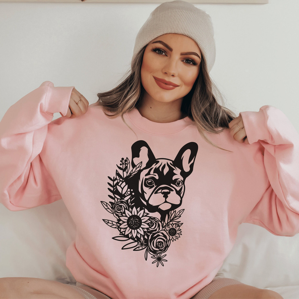 Frenchie Sweatshirt, French Bulldog Mama Shirt, Bulldog Mom, Frenchie Mom, Dog Mom Shirt, Dog Lover Shirt, Dog Mama 1.jpg