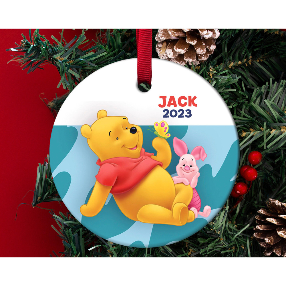 Winnie the pooh Christmas Ornament,Christmas Ornament,Disney Kids Christmas Ornament,Personalized ornament HAPS27 - 1.jpg