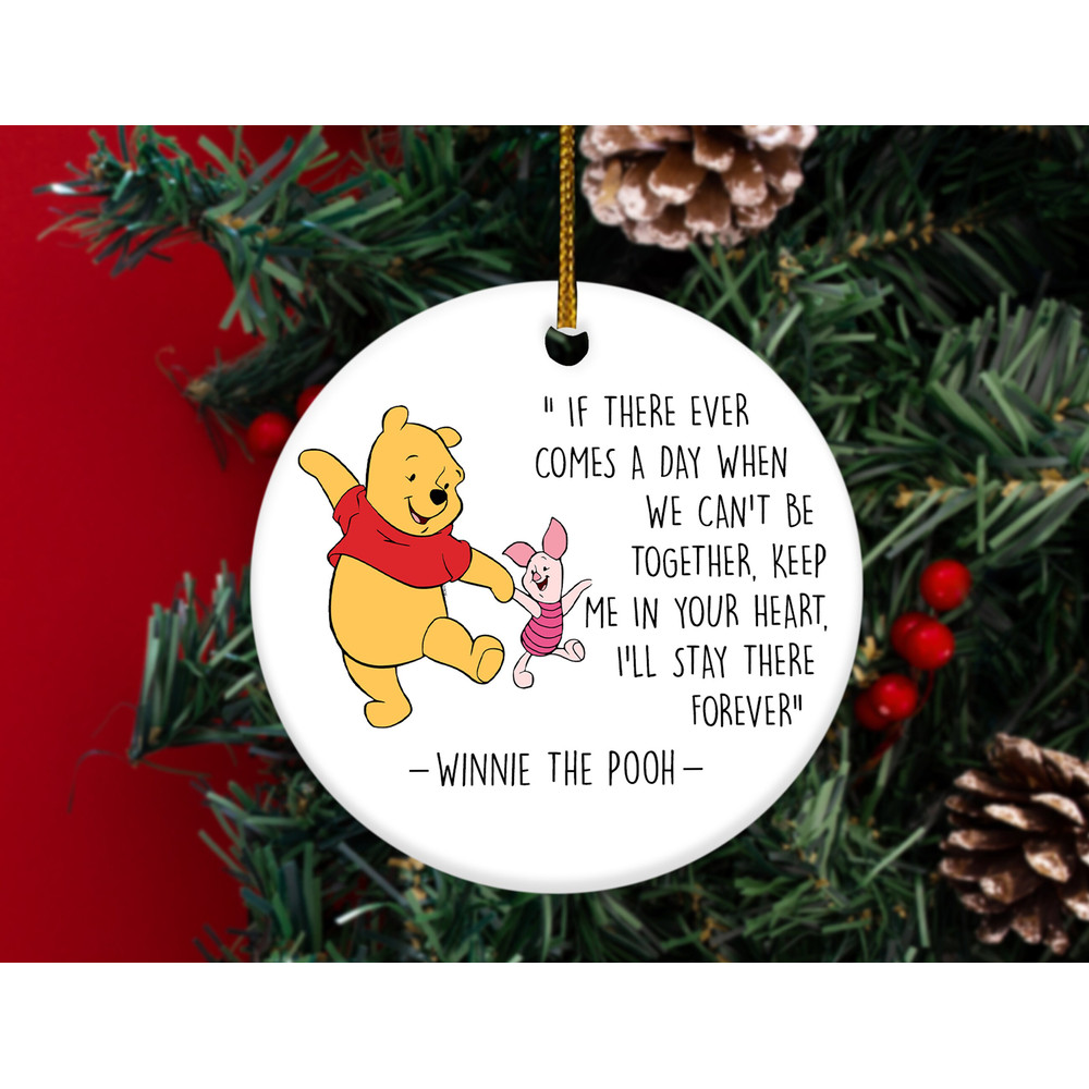 Winnie The Pooh Ornament,Pooh Christmas Ornament,Piglet Ornament,Pooh Bear Ornament 2023,Xmas Gift,  HAQY09 - 3.jpg