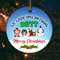 Wish You Nothing Butt Merry Christmas Ornament,Santa Claus Butt Ornament,Funny Christmas,Naughty Santa Ornament,Santa Gag Gift, H-18112214 - 1.jpg