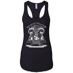 rick and morty wubba lubba dub dub pyramid women tank