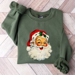 christmas sweatshirt, santa claus sweatshirt, xmas holiday gifts, santa hoodies, secret santa hodie, winter hodie, chris