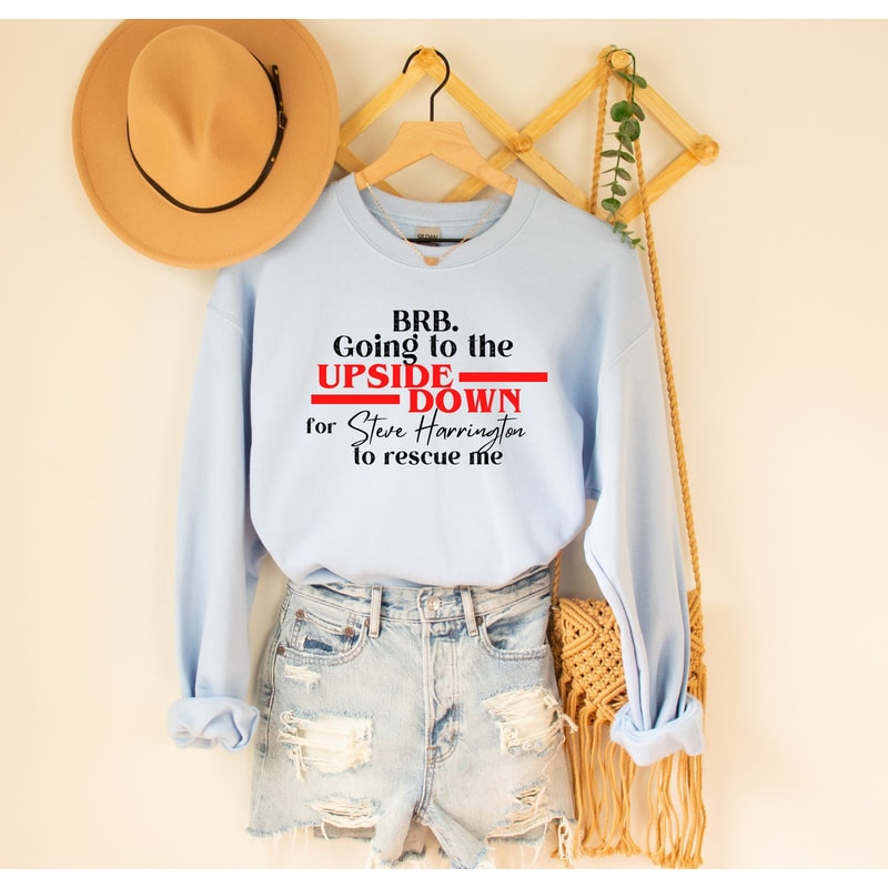 Steve TShirt, Shirt for ST Fans, Eleven Tee, Stranger Gifts, Stranger Tshirt, Upside Down shirt, Joe Keery Sweatshirt 1.jpg
