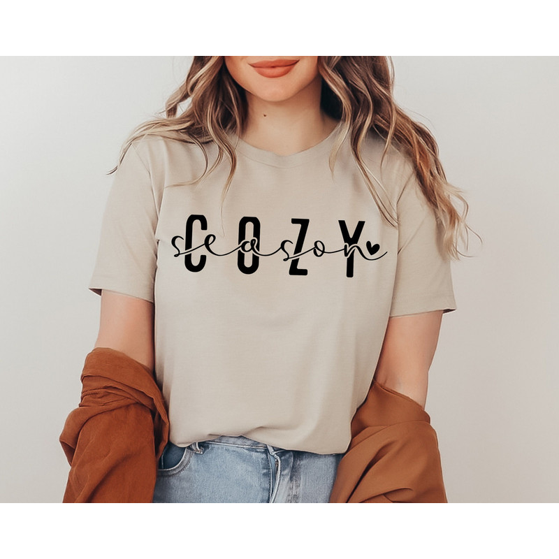 Cozy Season Shirt, Get Cozy Shirt, Cozy Season Merry Christmas, Christmas Shirt, Winter Shirt, Stay Home, Cozy Vibes Shirt.jpg
