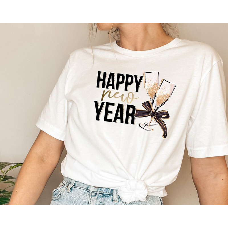 Happy New Year Shirt, Cheers To The New Year Shirt, 2023 Happy New Year Shirt, New Years Shirt, 2023 Christmas Gift, Happy New Year Gift 1.jpg