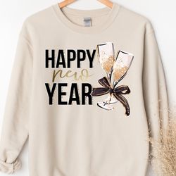 happy new year sweatshirt, cheers to the new year shirt, 2023 happy new year sweater, new years hoodie, 2023 christmas,