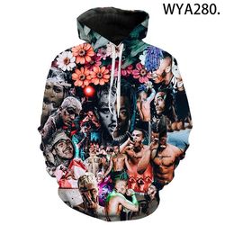 music xxxtentacion hooded sweatshirt &8211 rap personality hoodie