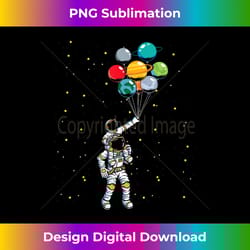 universe galaxy space planets balloons kids astronaut - futuristic png sublimation file - enhance your art with a dash of spice