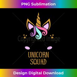 Cute Unicorn Squad T-, Birthday Gift, Baby Shower Party - Artisanal Sublimation PNG File - Pioneer New Aesthetic Frontiers