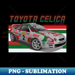 toyota celica st205 - artistic sublimation digital file - perfect for creative projects