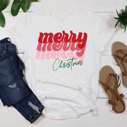 christmas shirt for women, merry christmas tee, cute retro christmas shirt, christmas party holiday top shirt,xmas shirt