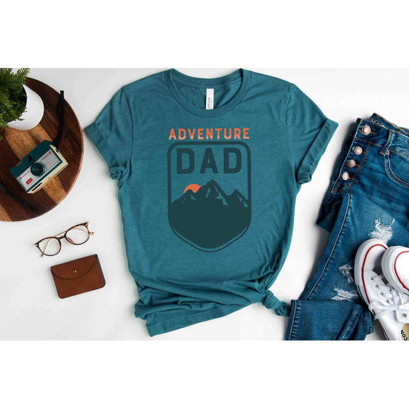 Adventure Dad Clothes - Adventure Lover Father Shirt - Rock Climber Dad - Bizarre Adventure Apparel - Climbing T-Shirt - Enjoy Summer.jpg