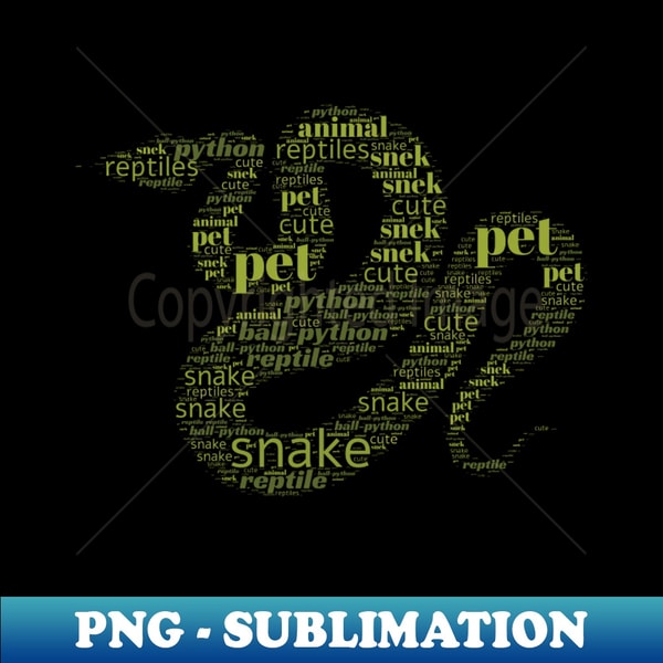 Wordcloud Python Png snake ball Python reptile word cloud - PNG Transparent Subli | Inspire ...