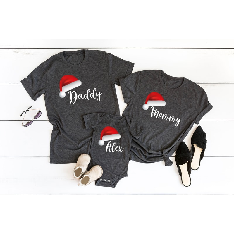 Family Christmas Shirt, Personalized Christmas Shirt, Family Matching Christmas Shirt, Santa Family Shirt, Christmas Santa Pajama..jpg