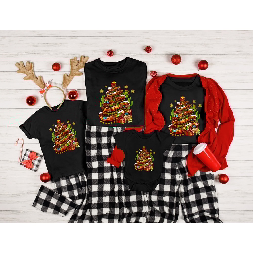 Christmas Lights Tree Sweatshirt, Christmas Tree Family Matching Sweatshirt, Christmas Lights Family Matching Sweatshirt, Christmas Shirt,.jpg