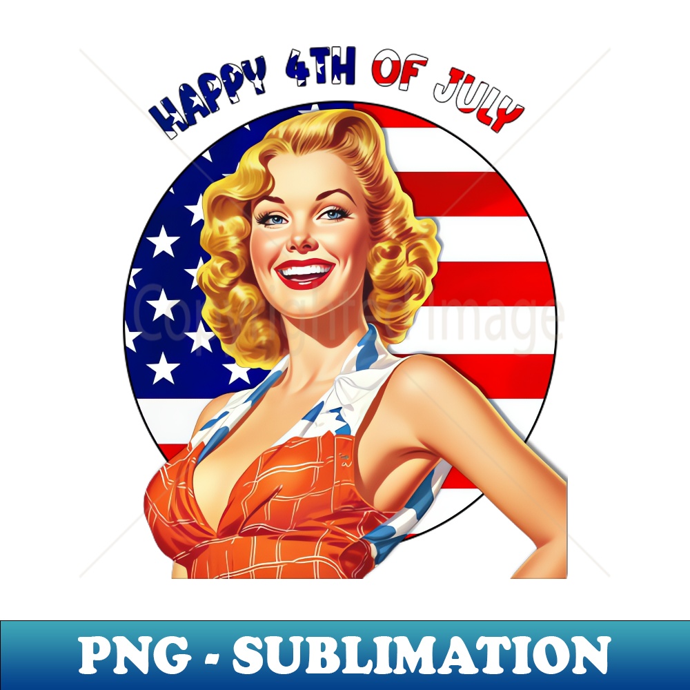 GV-54878_The Stars and Stripes 4th of July Patriotic Retro Pin-up Girl Art 3425.jpg