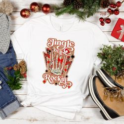 jingle bell rockin shirt, jingle bell shirt, rockin shirt, christmas music shirt, christmas shirt, christmas family shir