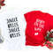 Jingle Bells, Baby On the Way Shirt, Pregnancy Announcement Shirt, Couple Christmas Shirts, Christmas Pregnancy Reveal, Matching Shirts..jpg